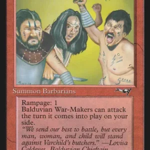 Balduvian War- Makers