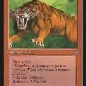 Sabertooth Tiger
