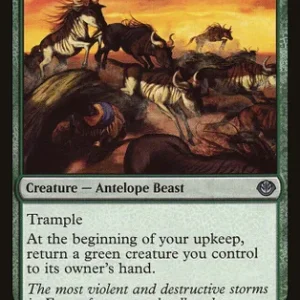 Stampeding Wildebeests