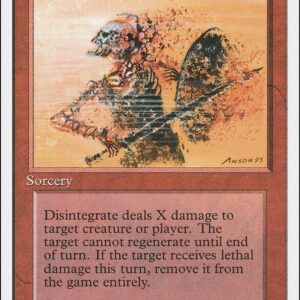 Disintegrate