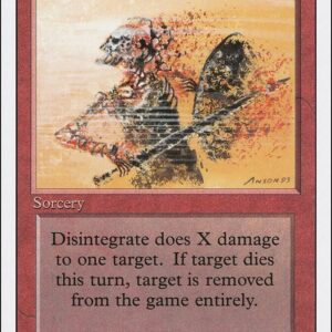 Disintegrate
