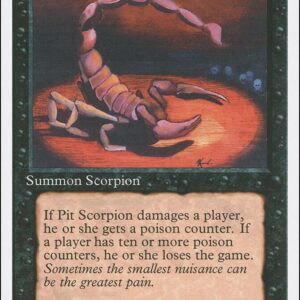 Pit Scorpion