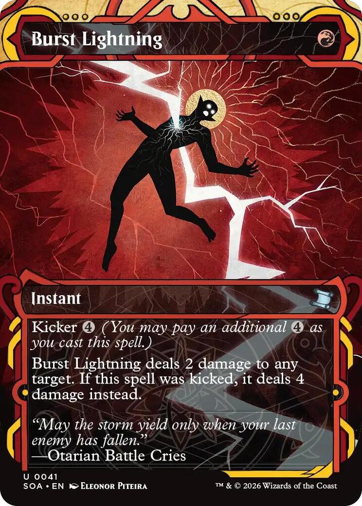 Burst Lightning- Foil