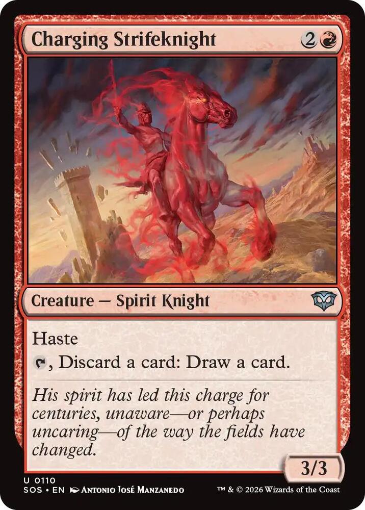 Charging Strifeknight- Foil