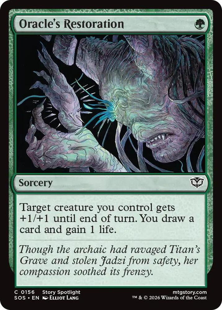Oracles's Restoration