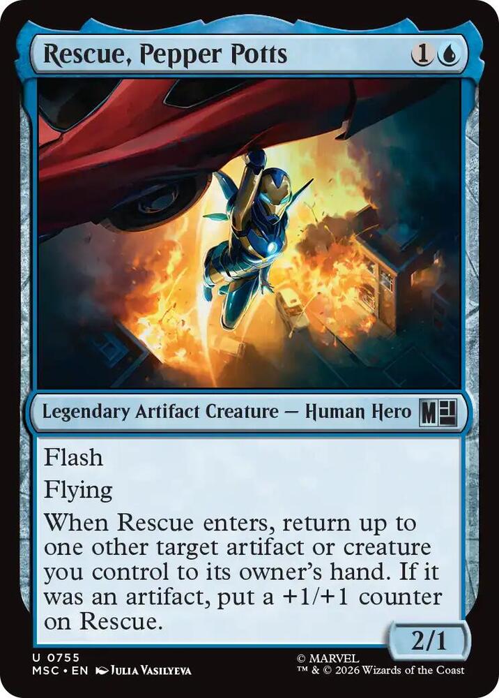 Rescue, Pepper Potts- Foil
