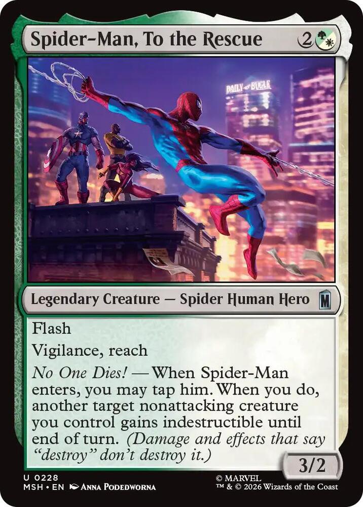 Spider-Man, to the Rescue